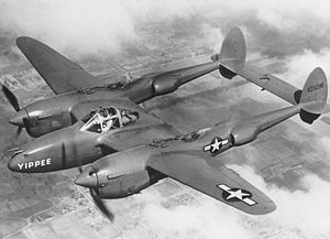 Истребитель Локхид «Лайтнинг» P-38J